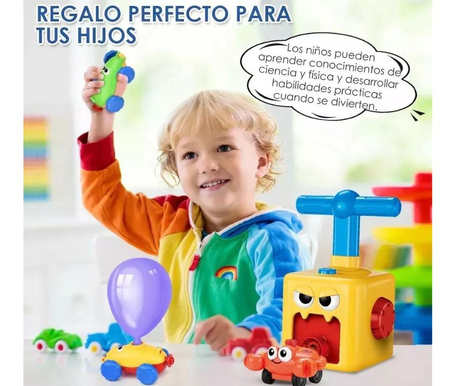 Kit De Juguetes Impulsados Por Globos